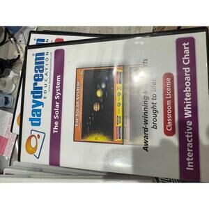 Daydream Education The Solar System Interactive Whiteboard Chart Classroom Lic.